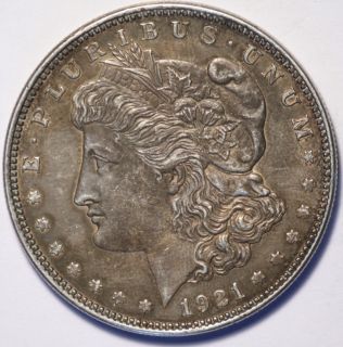 Beautiful 1921 Morgan Silver Dollar