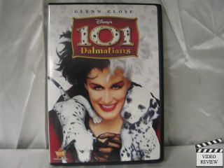101 Dalmatians DVD 2008 Glenn Close RARE 786936769586