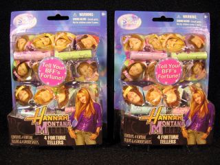 Theme Hannah Montana 8 Fortune Tellers with stickers by Hallmark