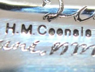 Harlan Coonsis Beautiful California Quail Pin Pend L K