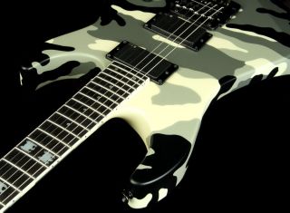 2008 ESP Jeff Hanneman Signature Electric Guitar Urban Camo