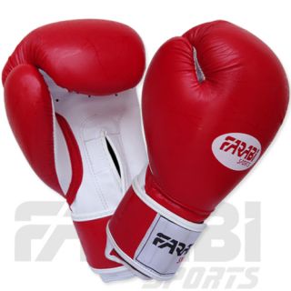 Boxing Gloves Sparring Gloves Punch Bag Training Mitts MMA Red 10oz