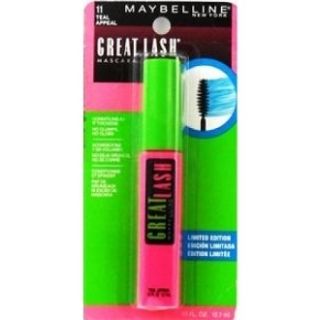 maybelline Great Lash Teal Appeal 11 Limited Edition Washable