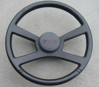 Chevy Truck Steering Wheel GMC Jimmy Yukon Sierra Sport Deluxe Notched