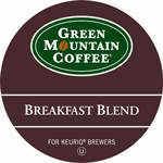24 Keurig K Cups Green Mountain Coffee Breakfast Blend