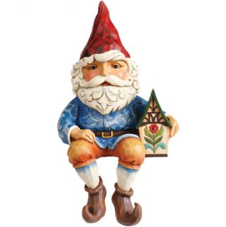 Jim Shore Sitting Garden Gnome Figurine 4012622