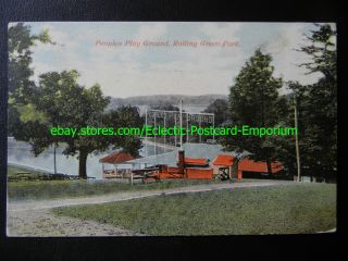 Peoples Play Ground Rolling Green Park Pennsylvania Postcard 1910