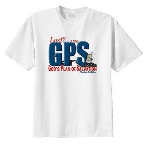Lost Use GPS Gods Plan of Salvation Christian T Shirt  S M L XL 2X 3X