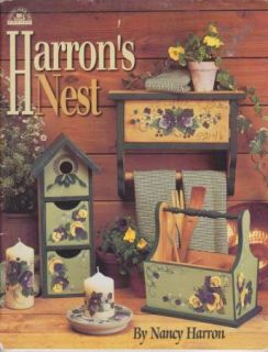 Harrons Nest Decorative Tole Painting BK Nancy Harron