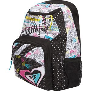 New w Tags Roxy Graphic Laptop Girls Backpack