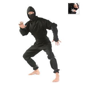 Authentic Ninja Uniform Costume Size 2 Small