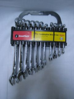 Great Neck 11pc Combination Wrench Set Metric New