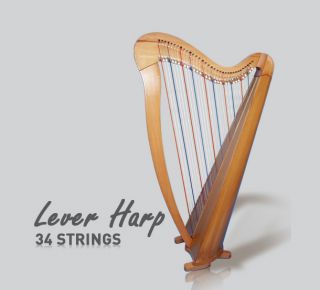  round back 34 strings lever harp select 2 get introducing you an
