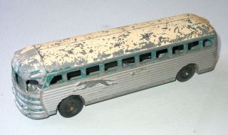 Vintage Cast Aluminum Toy Greyhound Bus