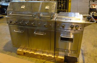 Jenn Air Propane Grill with Oven as Is