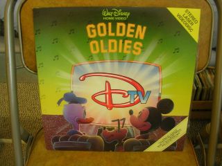 Disney Golden oldies Supremes Marvin Gaye The Cadets Laserdisc