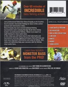  Fishing Clearwater Bass with Shaw Grigsby Tube Baits & Rigging DVD NEW