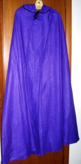  Soft and Warm Fleece Cloak in Purple
