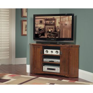 Home Styles Country Casual 50 Corner TV Stand   88 5538 07