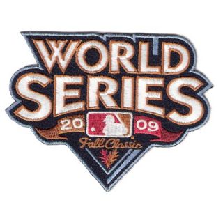 National Emblem MLB World Series Logo Patch   PATCHBBWS00