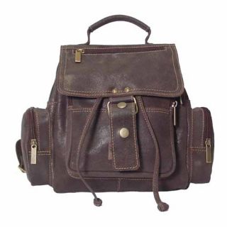 David King Mid Size Top Handle Backpack in Distressed