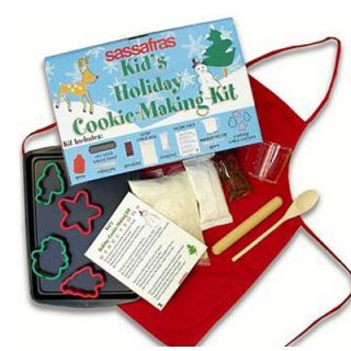 Sassafras Kids Deluxe Holiday Cookie Making Kit  