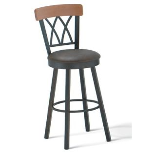 Amisco Brittany 26 Swivel Counter Stool with Memory
