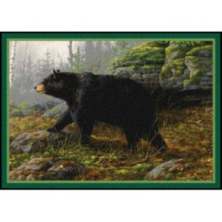 Milliken Hautman Northern Explorer Bear Novelty Rug   534714 37174