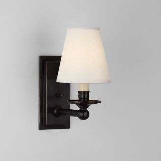 TransGlobe Lighting One Light Wall Sconce with Opal Shade   3651 BN