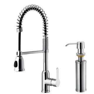 Grohe Ladylux Single Handle Single Hole Bar Faucet with Pull Out Spray