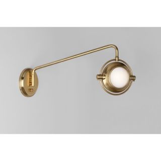 Pacific Coast Lighting Heavy Swing Wall Sconce in Polished Brass