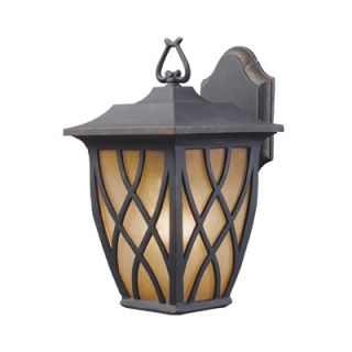 Elk Lighting Shelburne 12 One Light Outdoor Wall Sconce in Weathered