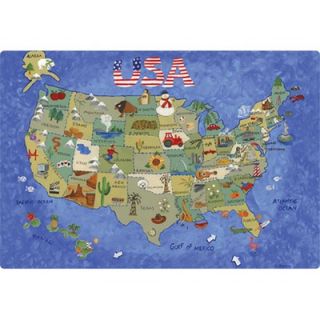 Magic Slice 7.5 x 11 USA Map Design Cutting Board