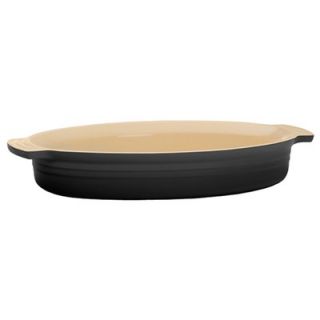 Le Creuset 14 Oval Dish in Black Onyx   PG1040 3631