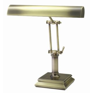 14.75 Desk Lamp in Antique Brass and Chestnut Bronze