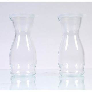 Global Amici 17 oz. Covered Wine Carafes (Set of 2)   Z7AB030S2R