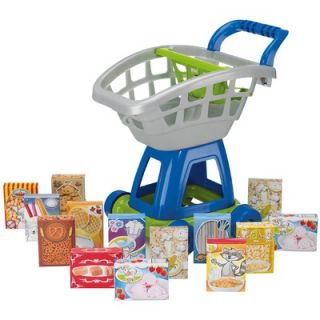 American Plastic Toys 15 Piece Deluxe Shopping Cart