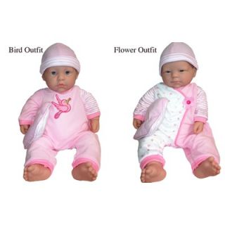 JC Toys 20 La Baby Doll   15340 Bird / 15340 Flower