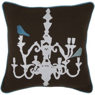 Rizzy Home T 3935 18 Decorative Pillow in Aqua Blue