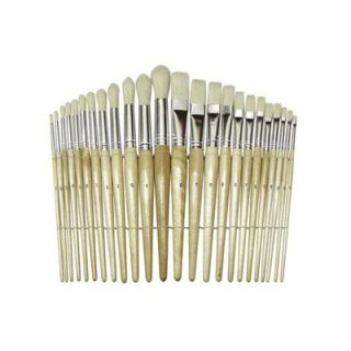 Chenille Kraft Wood Brushes Set Of 24