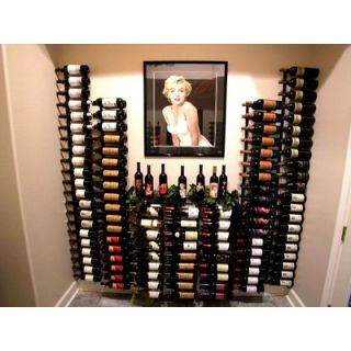 VintageView WS3 Series 27 Bottle Wall Mounted Wine Rack