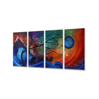  Cosmic Collision by Megan Duncanson, Abstract Wall Art   23.5 x 48