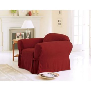 Sure Fit Soft Suede Chair Slipcover (Box Cushion)   170327246