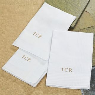 Cathys Concepts Personalized Mens Hankies (Set of 3)