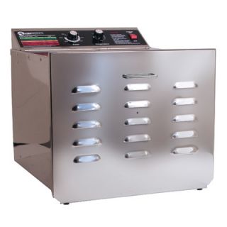  D10 Stainless Steel Dehydrator with 0.25 Spacing Shelves