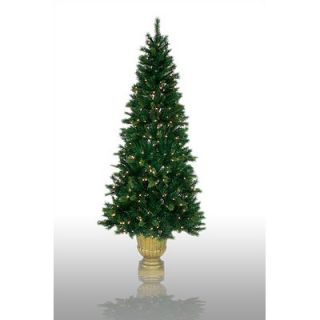Prelit Potted Charleston Artificial Christmas Tree   mtx30565B