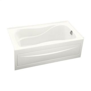 Kohler Hourglass 32 Bath Tub in White with Integral Apron, Tile Flange