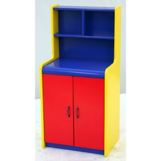 A+ Child Supply 32 Cupboard in Red and Yellow