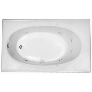 Reliance Whirlpools Basics 59 x 36 Rectangular Soaker Bath Tub with