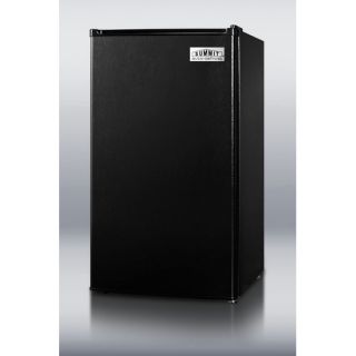 35.5 x 18.75 Refrigerator Freezer in Black